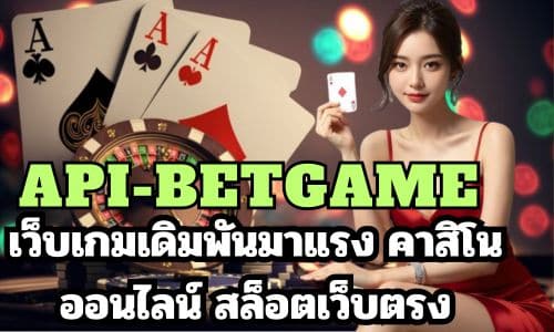 api-betgame เว็บเกมเดิมพันมาแรง คาสิโนออนไลน์ สล็อตเว็บตรง